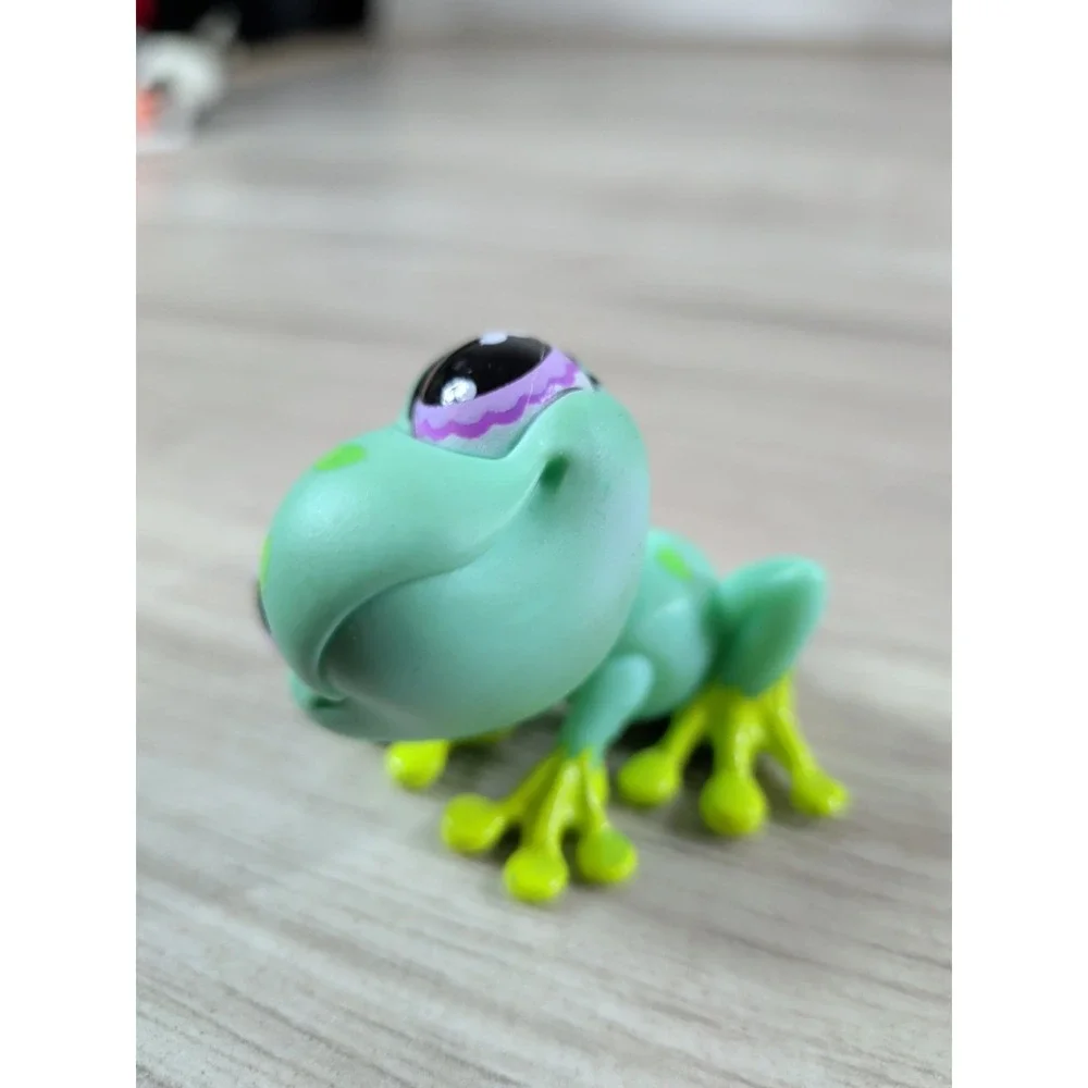 LPS Littlest Pet Shop Green Gecko LOT OF 4